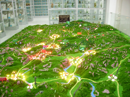 西寧沙盤(pán)模型,地貌沙盤(pán)模型